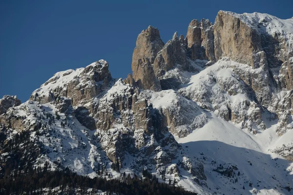 Montanha inverno natureza — Fotografia de Stock