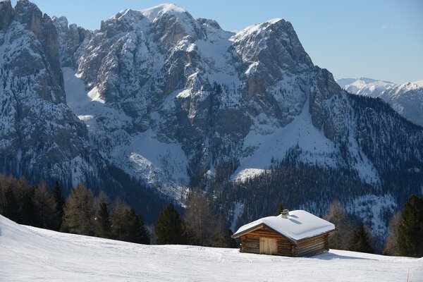 Mountain winter nature — Stock Image Mountain winter nature — Stock Photo, Image