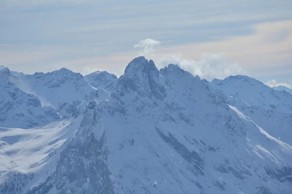 Montagna inverno natura — Foto Stock