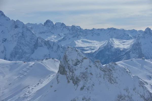 Montagna inverno natura — Foto Stock