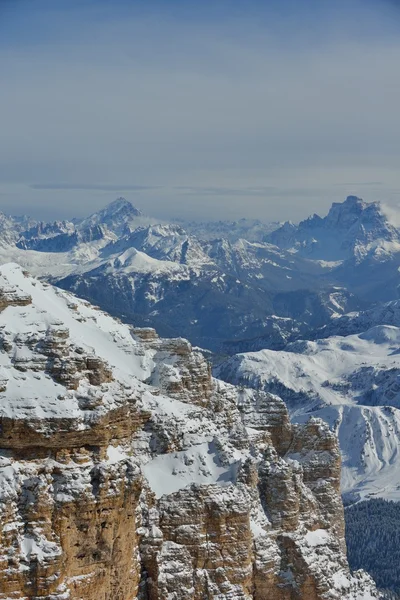 Berg vinter natur — Stockfoto