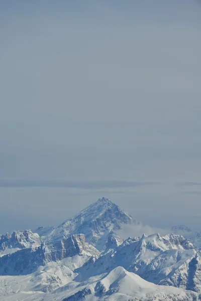 Góra zima natura — Zdjęcie stockowe