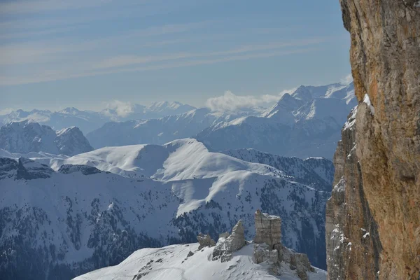 Berg vinter natur — Stockfoto