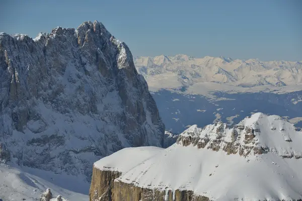 Berg vinter natur — Stockfoto