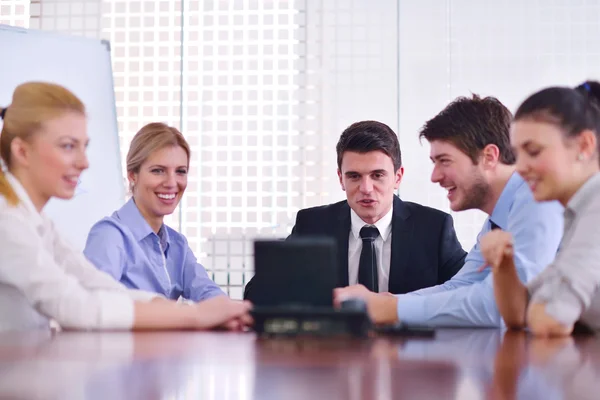 Business in einem Meeting im Büro — Stockfoto