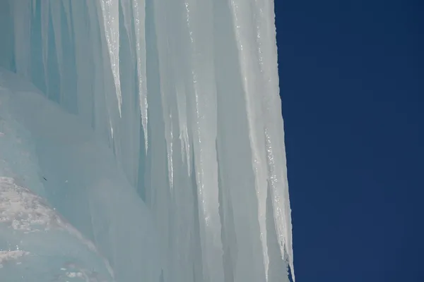 Gelo e neve — Fotografia de Stock
