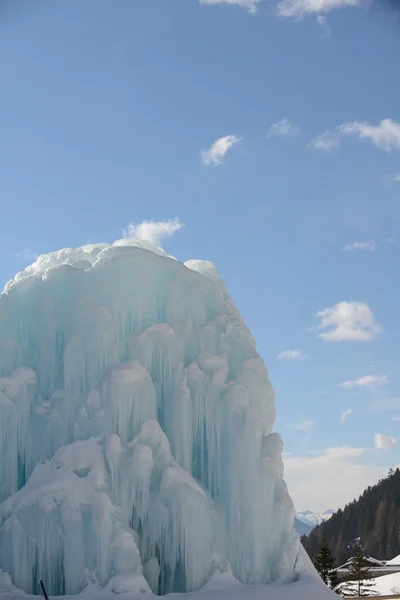 Gelo e neve — Fotografia de Stock