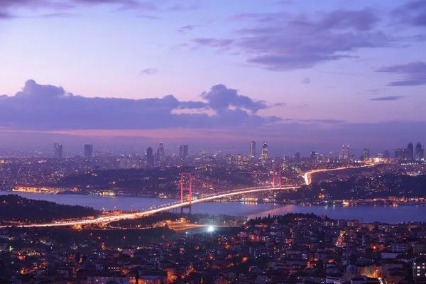 Istanbul Turchia Ponte del Bosforo — Foto Stock
