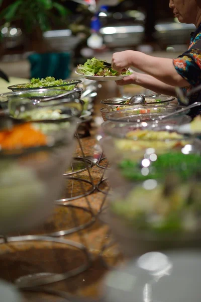 Buffet-Essen — Stockfoto