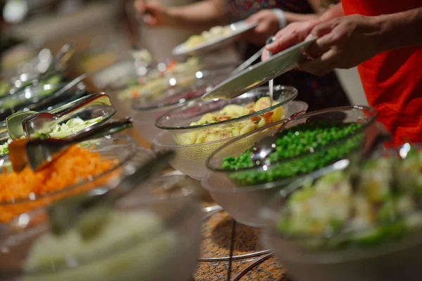 Buffet de alimentos — Fotografia de Stock