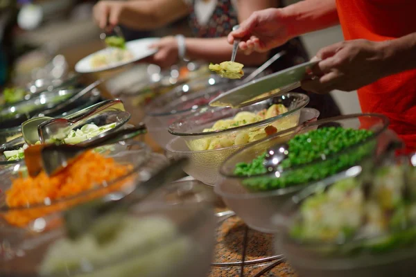 Buffet de alimentos — Fotografia de Stock