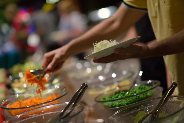 Buffet de alimentos — Fotografia de Stock