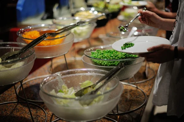 Buffet de alimentos — Fotografia de Stock