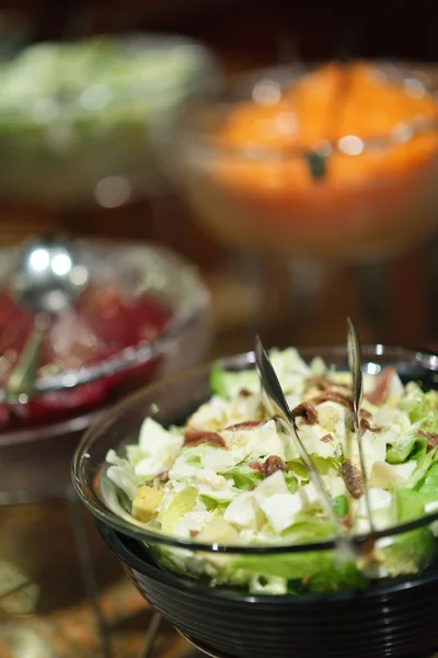 Ontbijtbuffet van voedsel — Stockfoto