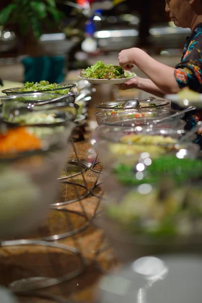 自助的食物 — 图库照片