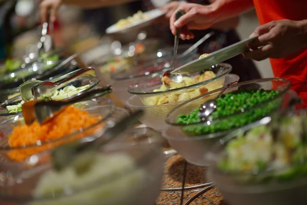 Buffet de alimentos — Fotografia de Stock