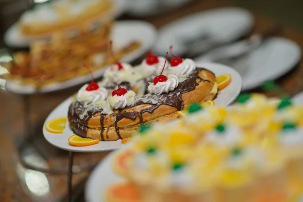 Buffet de alimentos — Fotografia de Stock