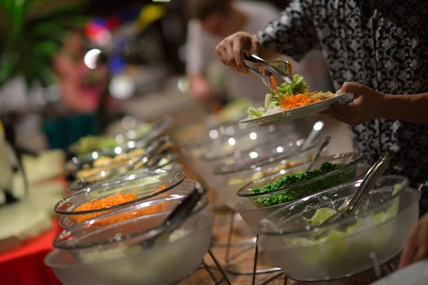 Buffet de alimentos — Fotografia de Stock