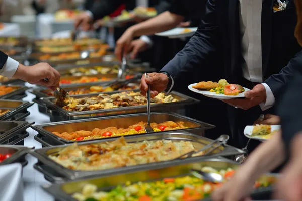 Buffet de alimentos — Fotografia de Stock