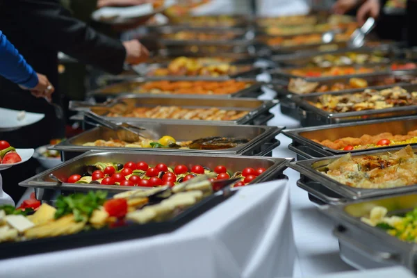 Buffet de alimentos — Fotografia de Stock