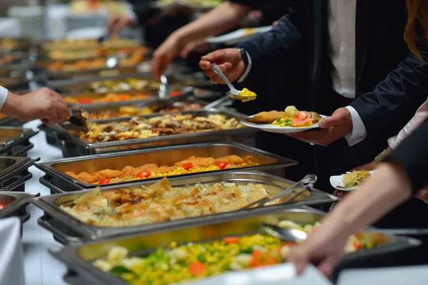 Buffet de alimentos — Fotografia de Stock