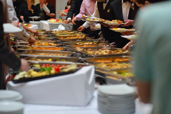 Buffet de alimentos — Fotografia de Stock