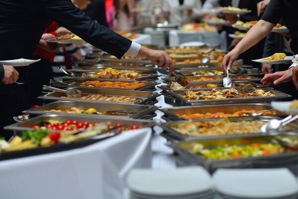 buffet food