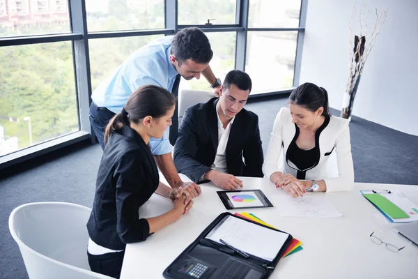 Business in een vergadering op kantoor — Stockfoto