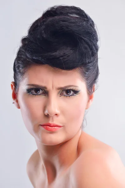 Beautiful Woman with Luxury Makeup — Stock Photo, Image