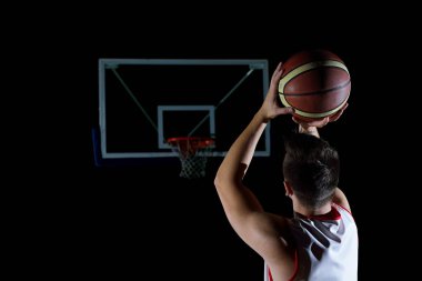 Basketbolcu iş başında