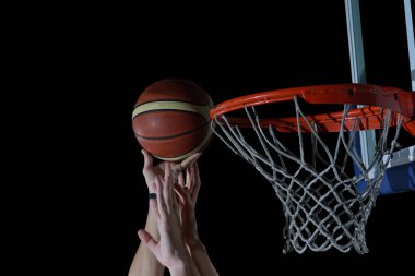 Basketbolcu iş başında