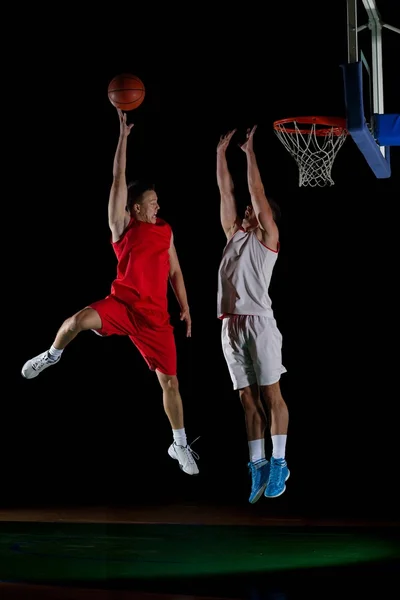 Basketbalista v akci — Stock fotografie