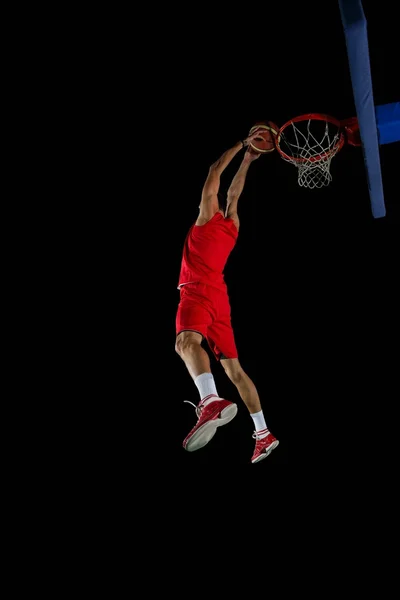 Jogador de basquete em ação — Fotografia de Stock