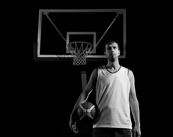 Portrait joueur de basket-ball — Photo