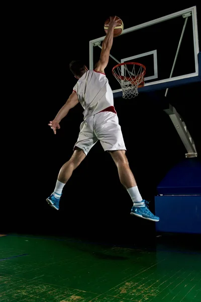 Basketbolcu iş başında — Stok fotoğraf