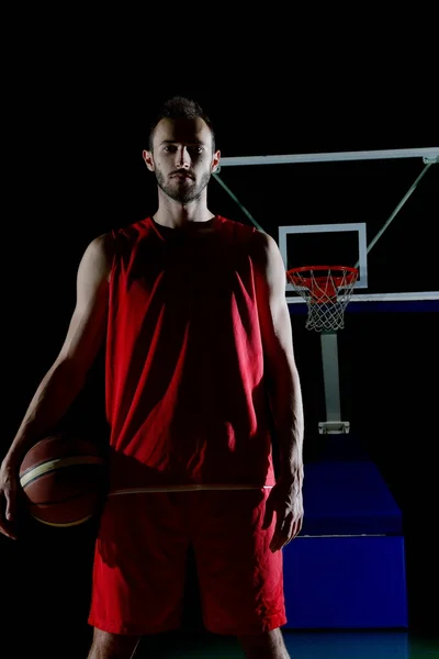 Retrato de jogador de basquete — Fotografia de Stock