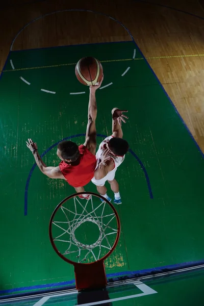 Basketbalista v akci — Stock fotografie