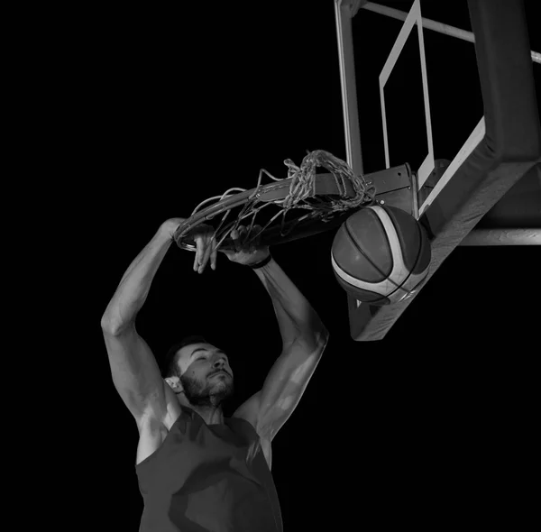 Koszykarz w akcji — Zdjęcie stockowe