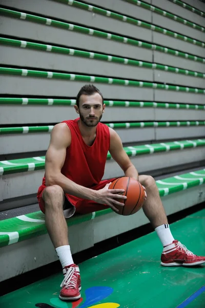 Basketbal speler portret — Stockfoto