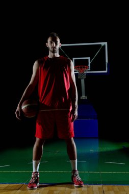 Basketbol oyuncu portre