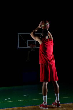 Basketbolcu iş başında