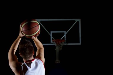 Basketbolcu iş başında
