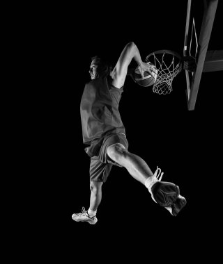 Basketbolcu iş başında
