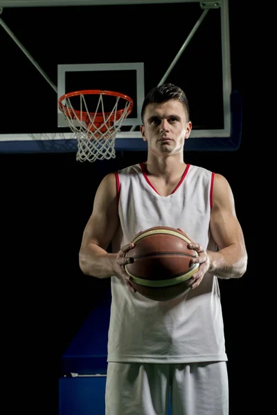 Basketballspieler-Porträt — Stockfoto