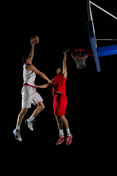 Basketballspieler in Aktion — Stockfoto