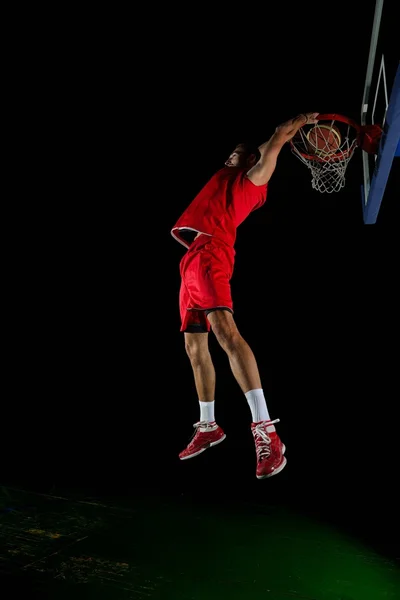 Basketspelare i aktion — Stockfoto