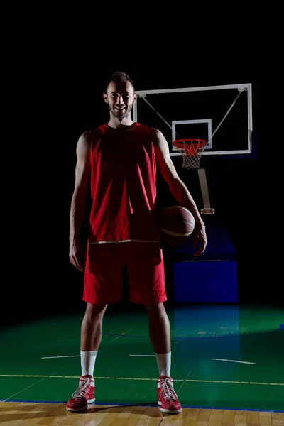 Retrato de jogador de basquete — Fotografia de Stock