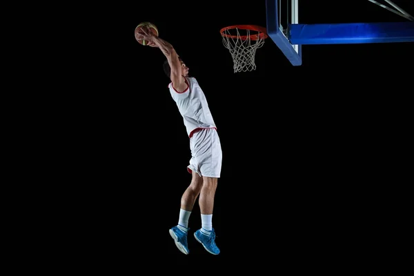 Koszykarz w akcji — Zdjęcie stockowe