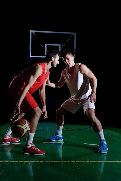 Basketbalista v akci — Stock fotografie