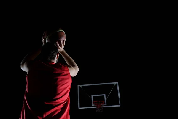 Basketbolcu iş başında — Stok fotoğraf